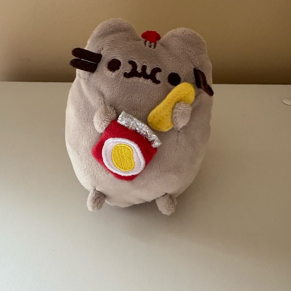 Pusheen Potato Chip Plush Keychain